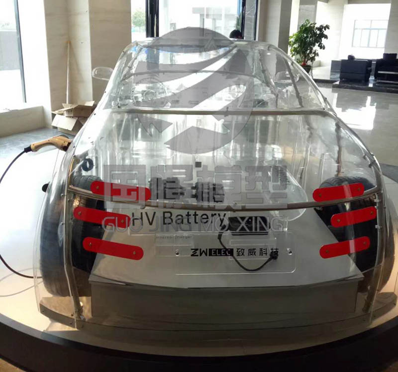 元江透明车模型